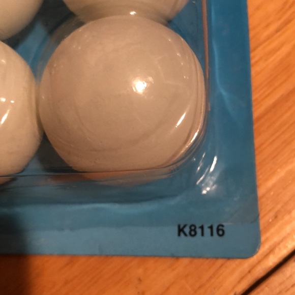 New Guanxi Table Tennis Balls/Ping Pong Balls 6 in pack (5 packs) = 30 balls - Picture 4 of 5